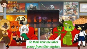 Kung Fu Panda React to Po(dragon warrior) | Gacha Club | Full Video
