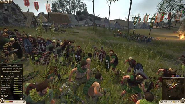 MASSIVE BARBARIAN INVASION! 4v4 Siege Battle - Total War: Rome 2 смотреть онлайн