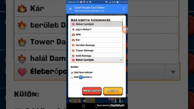 Clash royal card maker/készitsd el a saját kártyád смотреть онлайн