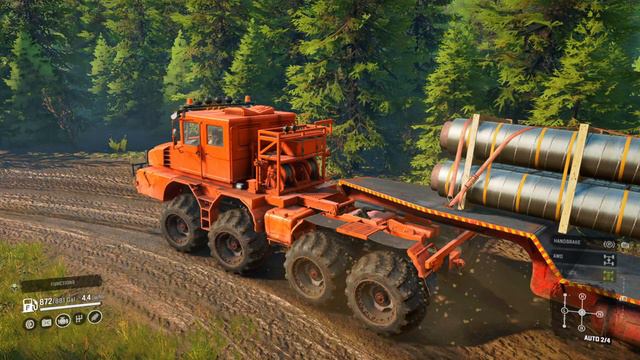 SnowRunner Gameplay KOLOB-74941 Truck Oil Refinery Heavyweight Cargo PTS Load Offroad Gameplay #17 смотреть онлайн
