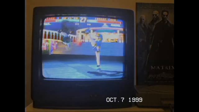 Playing Tekken 3 in 1999 смотреть онлайн