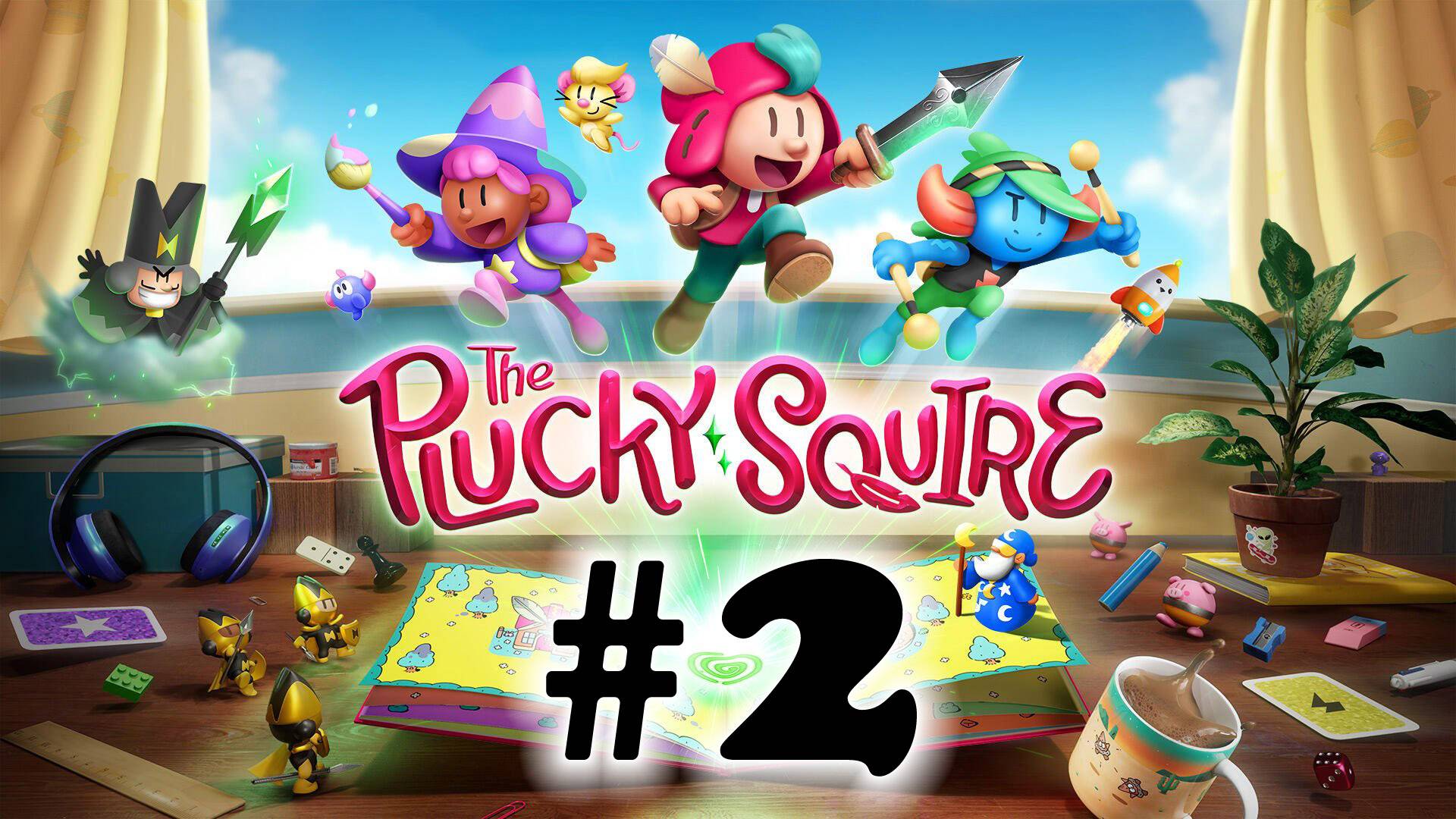 The Plucky Squire прохождение #2 Как Comix-Zone