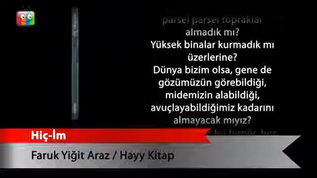 Hiçim / Tanıtım Bülteni / Faruk Yiğit Araz смотреть онлайн