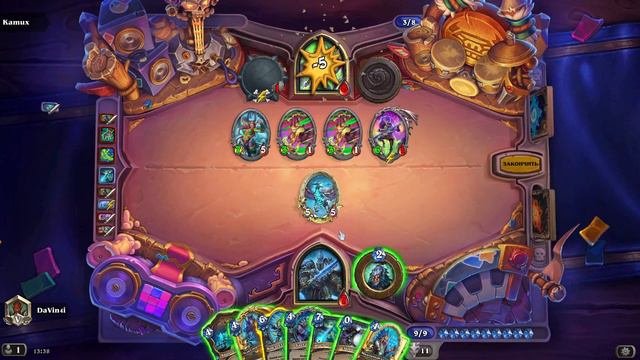 Hearthstone. Апаем ранг в стандартном режиме. Из 5 платины в 4. смотреть онлайн