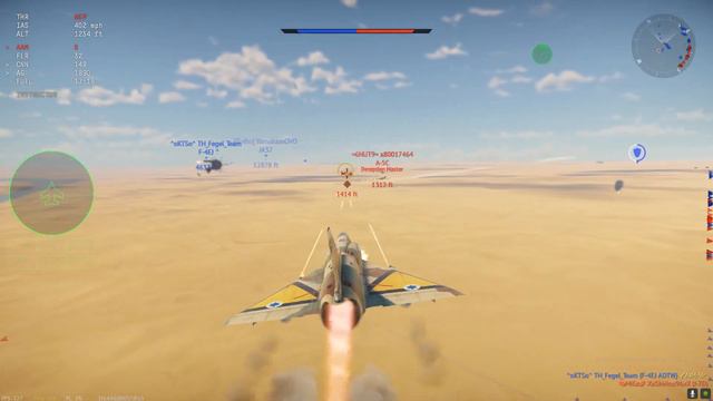 War Thunder Kfir Canard - Get out of my desert смотреть онлайн