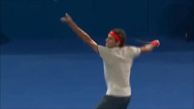 Roger Federer Brisbane First Match of 2014 Vs Nieminen (HD) смотреть онлайн
