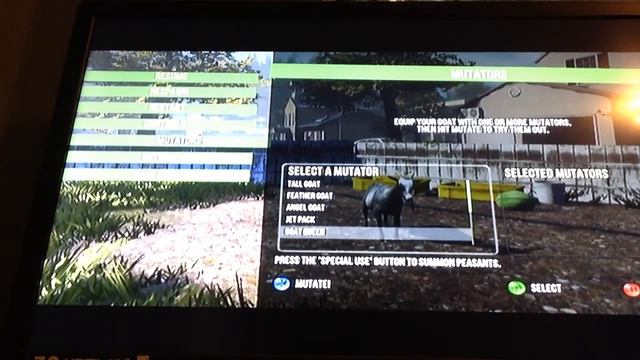 Goat simulator Xbox 360 mutations guide #1 смотреть онлайн