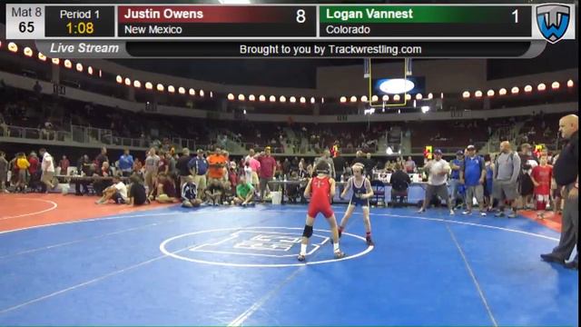 187 Intermediate 65 Justin Owens New Mexico vs Logan Vannest Colorado 2074894013 смотреть онлайн