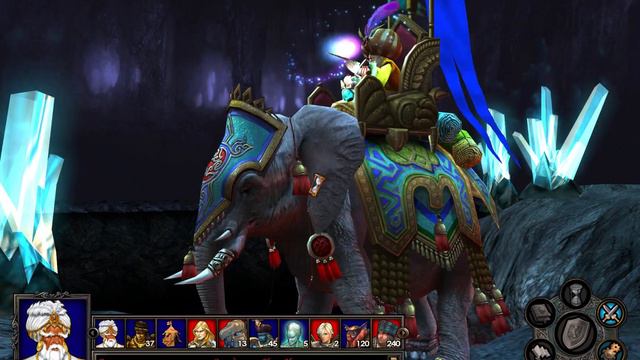 Heroes 5. Айрис vs Раззак. Унижение позорного мага. смотреть онлайн