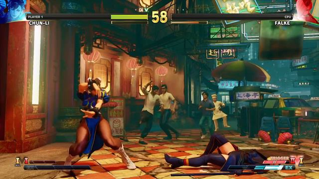 STREET FIGHTER V Chun - li vs Falke смотреть онлайн