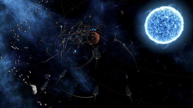 Stellaris - Titan "Heavy Fleet" vs Orbital Station смотреть онлайн
