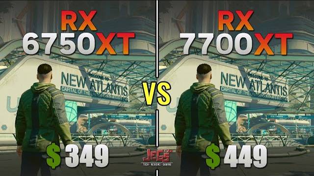 ТЕСТ - RX6750XT Vs RX7700XT