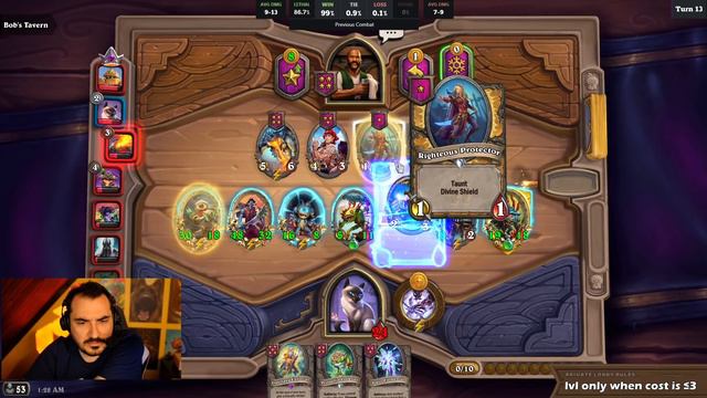 FORCED SLOW-TAVERN UPS! - Hearthstone Battlegrounds смотреть онлайн
