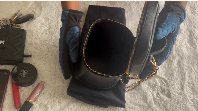 Chanel Vintage Vanity Case Bag Review🤍What Fits | Daily Lux Vibe
