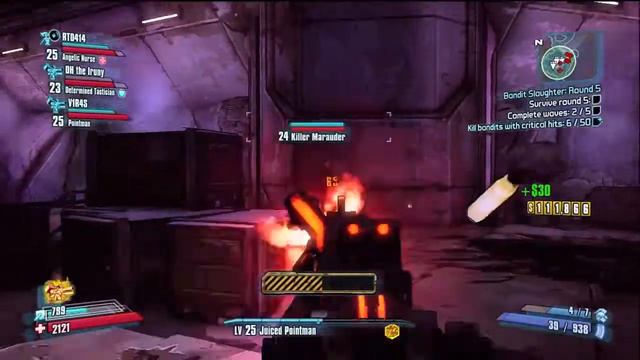 Borderlands 2 - Bandit Slaughterhouse Arena, Round 5. Pt. 1 смотреть онлайн