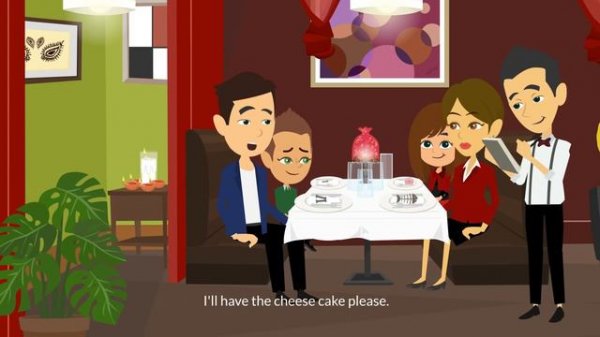 At the restaurant (conversation)