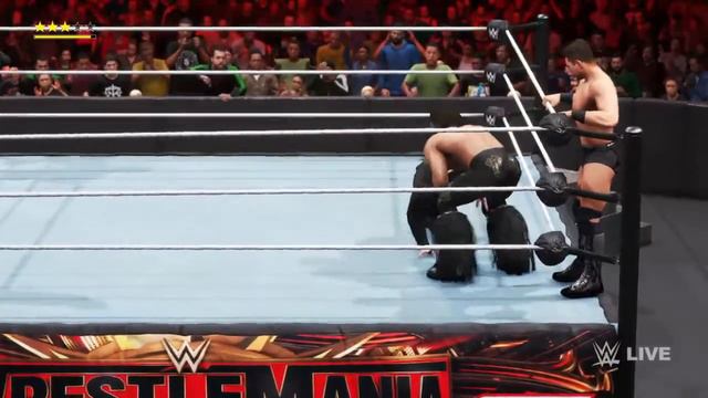 WWE WRESTLEMANIA 37 (2021) Bad Bunny & Damian Priest vs. The Miz & John Morrison смотреть онлайн