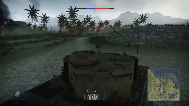 War Thunder Tiger 1 Fury смотреть онлайн
