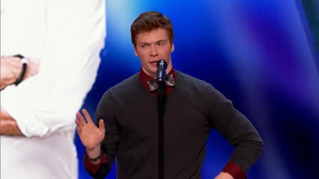 Daniel Ferguson's AMAZING AGT 2017 Simon Cowell Impression смотреть онлайн
