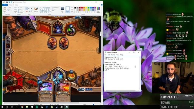 Arcane Missiles vs Flamecannon on two 2 HP Minions - Hearthstone Simple Problems #1 смотреть онлайн