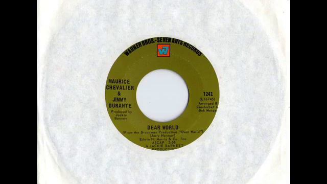 Maurice Chevalier & Jimmy Durante - Dear World смотреть онлайн