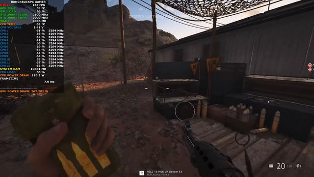 Battlefield V Ultra Settings 2560x1440 War Stories | RTX 2080 Ti | i7 8700K 5.3GHz смотреть онлайн