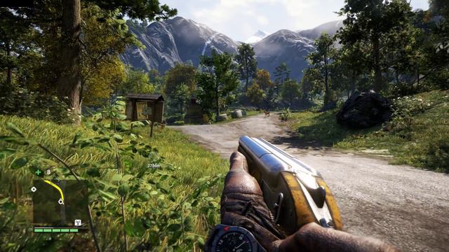 Across the Map: FarCry 4 Walking across the Kyrat map with a perfectly timed ending смотреть онлайн
