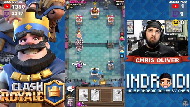 🔴 BATALHAS AMISTOSAS - CLASH ROYALE смотреть онлайн