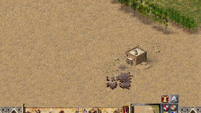 Fight Of 100 Arabian bow VS Crossbowmen | Stronghold Crusader Gameplay смотреть онлайн