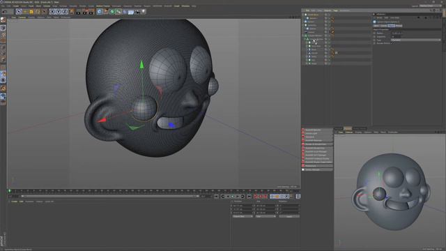 Volume Mesher Modeling - Cinema 4D Tutorial смотреть онлайн