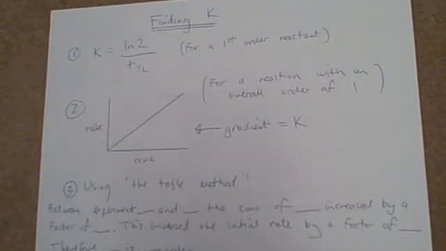 Brady Explains Bootcamp on Rates, Orders and Arrhenius смотреть онлайн