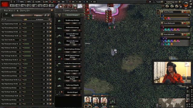 [#4] INTO THE MOTHERLAND!!! | ZSRR 1941 | Endsieg | Hearts of Iron IV смотреть онлайн