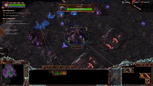 StarCraft 2 - Wings of Liberty: Zerg Edition - 18 - Engine of Destruction смотреть онлайн