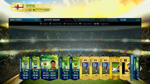 FALCAO IN FREE PACK! | MESSI'S RTWC #2 - KNOCKOUT STAGES! (FIFA 14 WC) смотреть онлайн