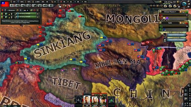 CHINESE UNITED FRONT ~ HOI IV China ~ Waking The Tiger DLC ep06 смотреть онлайн