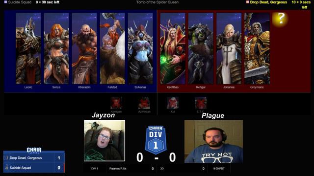 Chair League Playoffs: Drop Dead, Gorgeous vs Suicide Squad смотреть онлайн