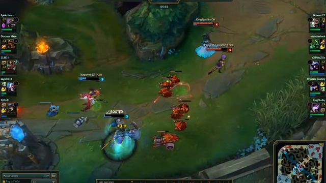 League Of Legends - Minions kills смотреть онлайн