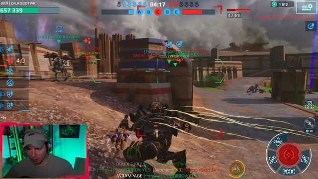 First Ever 6x UE Ao Ming Full Squad Attacks... NEW Bedwyr Giveaway | War Robots смотреть онлайн