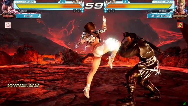2584 - Tekken 7 - Coouge (Anna Williams) Vs Ansloves1 (Paul)