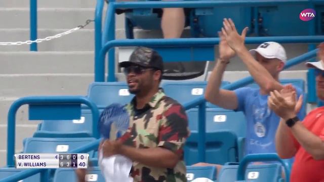 Venus Williams vs. Kiki Bertens | 2019 Western & Southern Open Second Round | WTA Highlights смотреть онлайн