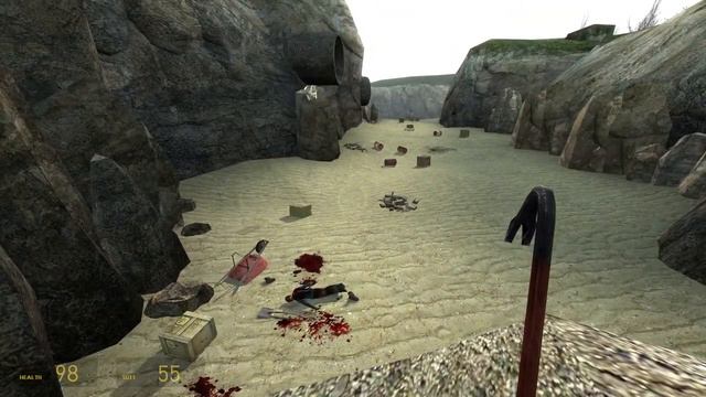 08. Half-Life 2 Walkthrough - Chapter 8 - Sandtraps смотреть онлайн