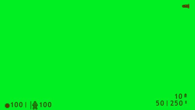 GREENSCREEN Valve Halflife Hud Green Screen