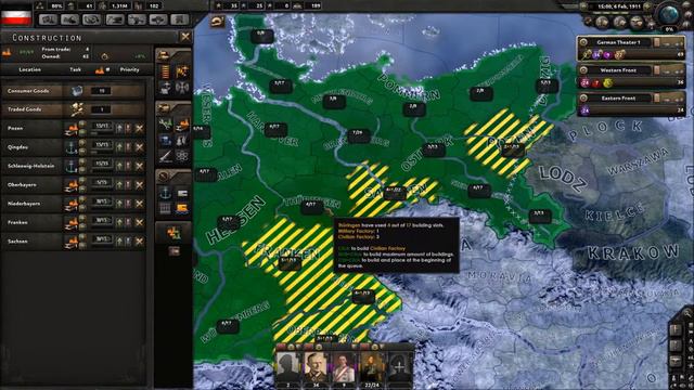 Industrialization! Hearts of Iron 4: The Great War Mod - Germany gameplay episode 2 смотреть онлайн