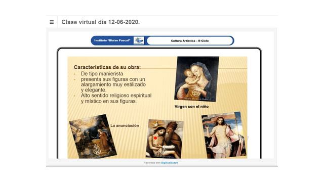 CIAD-II: Cultura Artística - Tema: Arte Visual (12/06/2020) смотреть онлайн