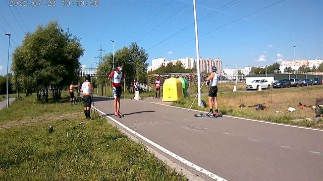 Контрольная тренировка, парная эстафета, дуатлон, Марьино, 23.07.2022 смотреть онлайн
