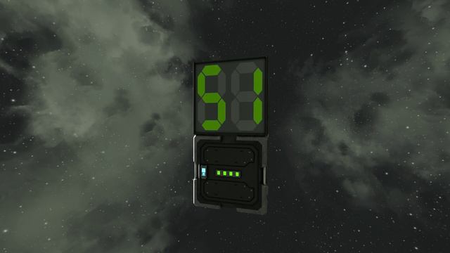 Space Engineer - LCD Digital number counting mod смотреть онлайн