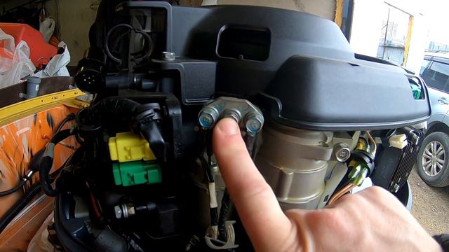 Подключение ПЛМ Yamaha F25 4T к дистанции и электрике. Немного про магнитный компас, когда будет. смотреть онлайн