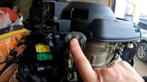 Подключение ПЛМ Yamaha F25 4T к дистанции и электрике. Немного про магнитный компас, когда будет.