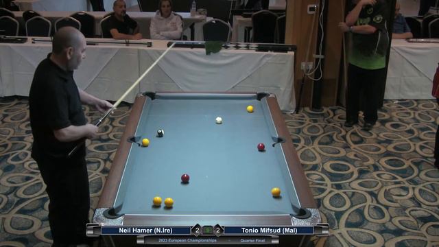 2023 European Championships - O60's Singles Quarter Final - Neil Hamer (N. Ire) v Tonio Mifsud (Mal смотреть онлайн