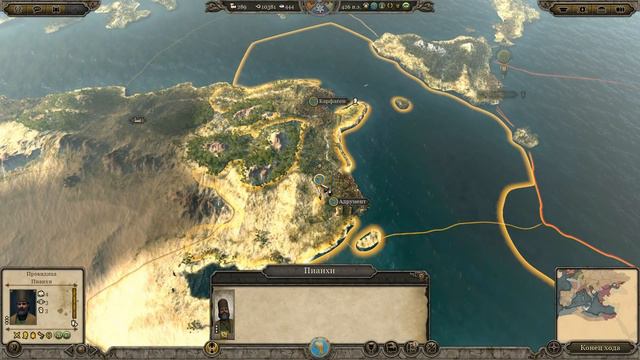 Total War: Attila (Легенда/война с соседями/захват портов) - Юты #30 смотреть онлайн